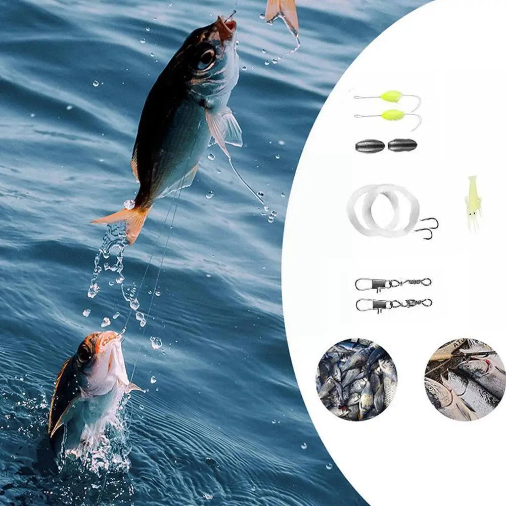 Открит Инструмент за Оцеляване Аксесоари за Риболов Притурка Комплект Див Пакет Риболовни Принадлежности за риболов линия Комплект За Оцеляване Риболов K7V2