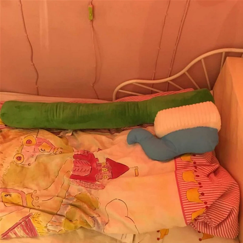 Fancytrader Имитация на Плюшени Четка за зъби Pillow Играчки 33 инча Лека Набитая Възглавници-Молив Кукла 90 см