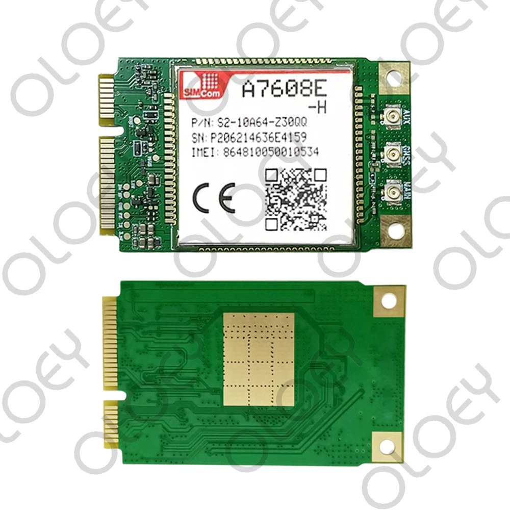 Модул SIMCOM A7608E-H MINIPICE TE Cat4 поддържа модул LTE TDD / LTE FDD / HSPA +/ GSM / GPRS /EDGE 4G LTE