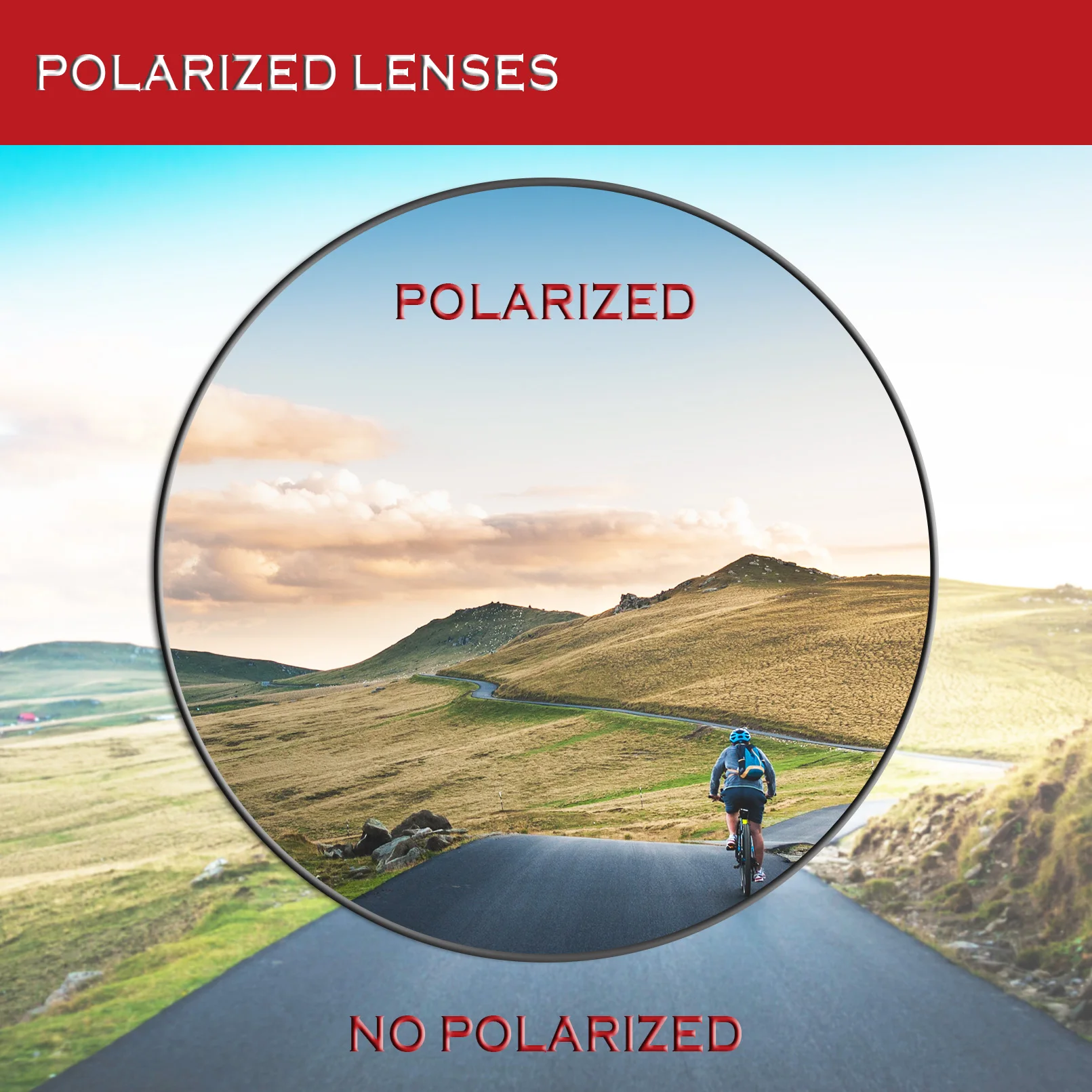 Сменяеми поляризирани лещи Bsymbo за очила Oakley Batwolf OO9101 с няколко опции