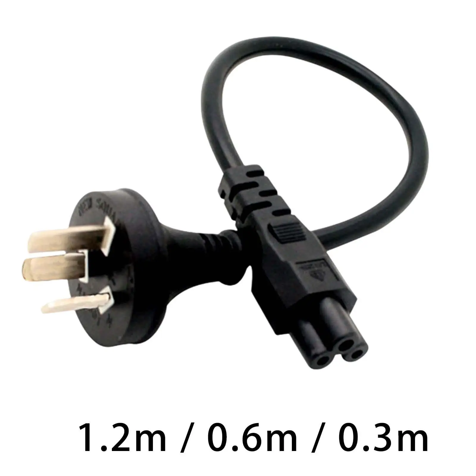 Захранващия кабел от АС до IEC320 от мъжете за една Жена 3 Клипса Стабилна Прехвърляне на захранващ Кабел Кабел Добра Проводимост на Черно Удлинительный кабел