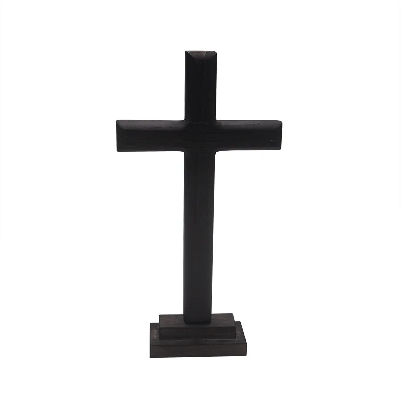 На кръста на Исус Дървена Ръчно стена Християнско Украса