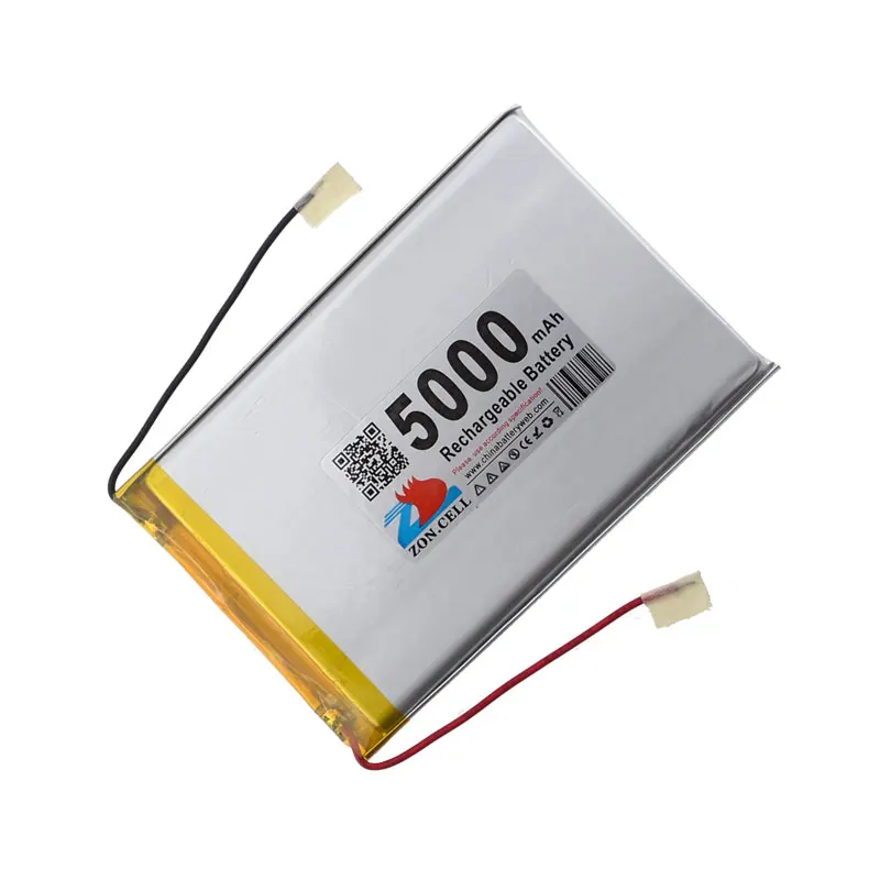 CIS 5000mAh полимерно-литиева батерия от 3.7 V мобилен резервен източник на захранване кабел за зареждане на батерията на основния кабел 606090