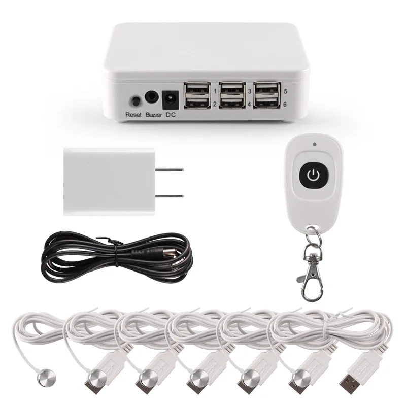 Многоканален имобилайзер устройство за лаптоп 4/6/8/10 Портов анти-кражба система за показване на сигурността