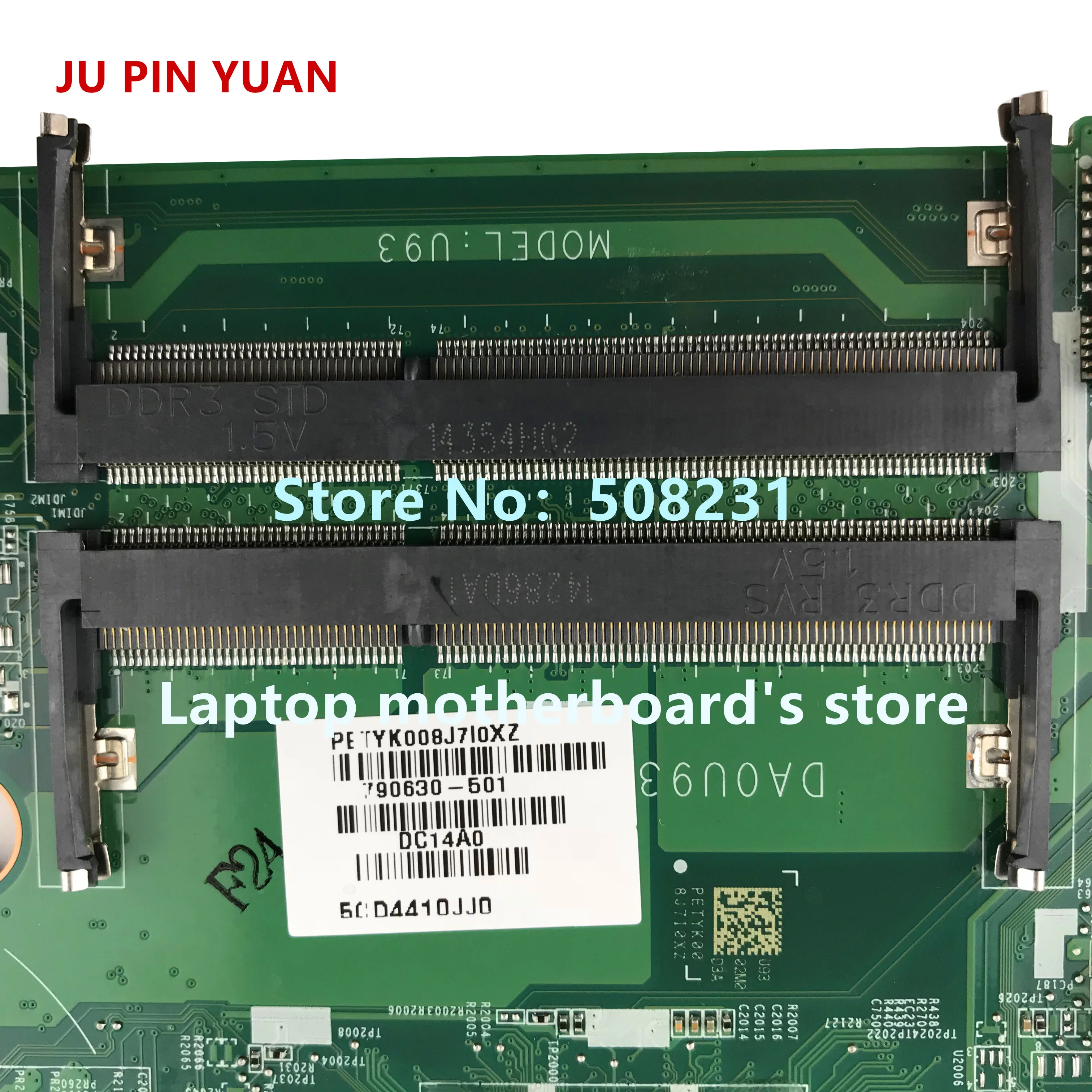 790630-501 790630-001 U93 U99V дънна Платка за HP PAVILION 15-N-15-F дънна Платка с процесор A6/A8 Напълно тестван