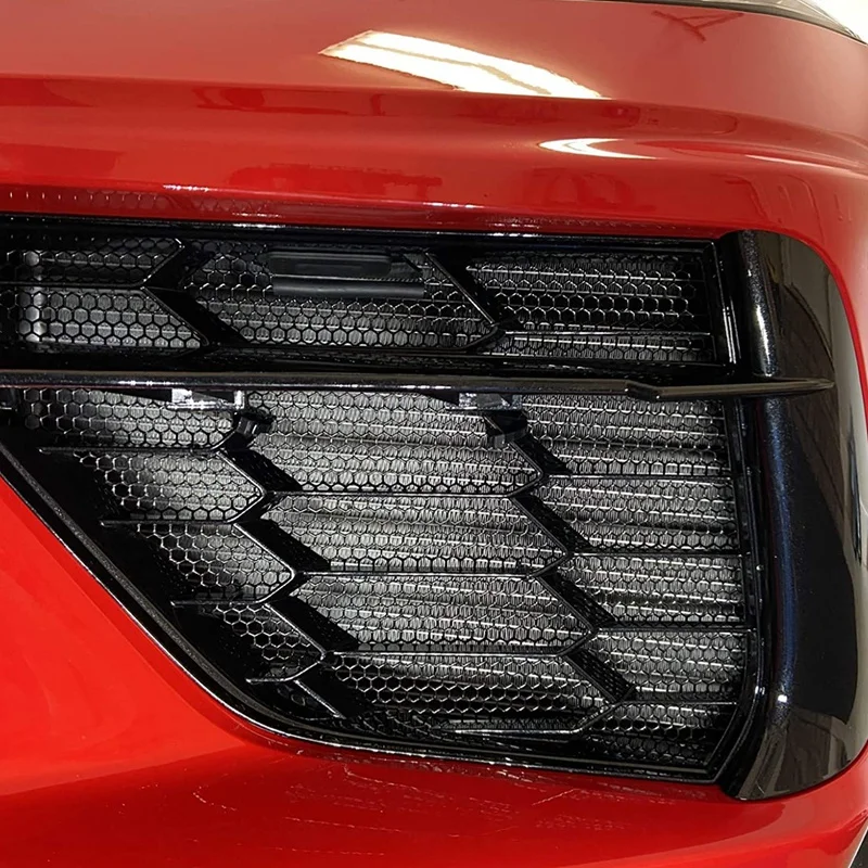 Вентилационна Мрежа на Радиатора Предна Броня на Автомобила Решетка Противотуманной Фарове Капак Клетъчна Мрежа за Chevy Corvette C8 2020 2021 52711-04010