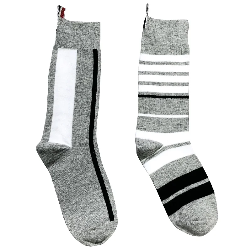 TB води до пренебрегване том Чорапи Модерен Дизайн по Поръчка Многоцветни Чорапи В Ивицата Елитен Марка за Жените, За Мъжете на Двойката Demisezonnyj Чорапи В Стил Ретро