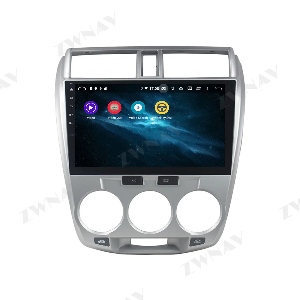 2 din Android 10,0 екран Автомобилен Мултимедиен плеър За HONDA CITY 2006-2013 Видео и аудио стерео радио GPS navi главното устройство авто стерео