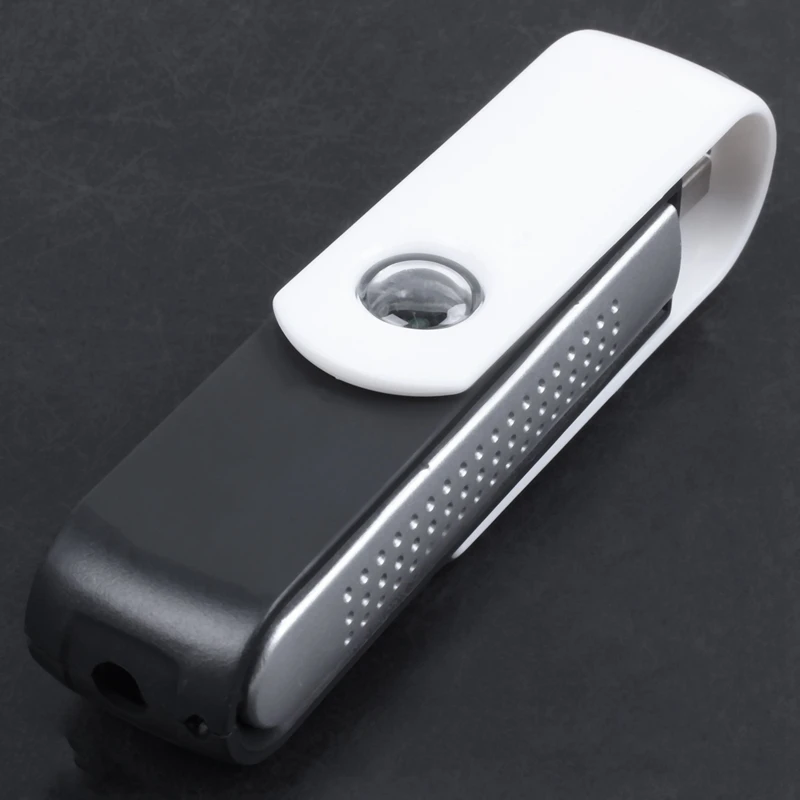 3X USB Йонна Кислороден Бар Освежители за Въздух Йонизатор За Пречистване на Лаптоп Черен + Бял