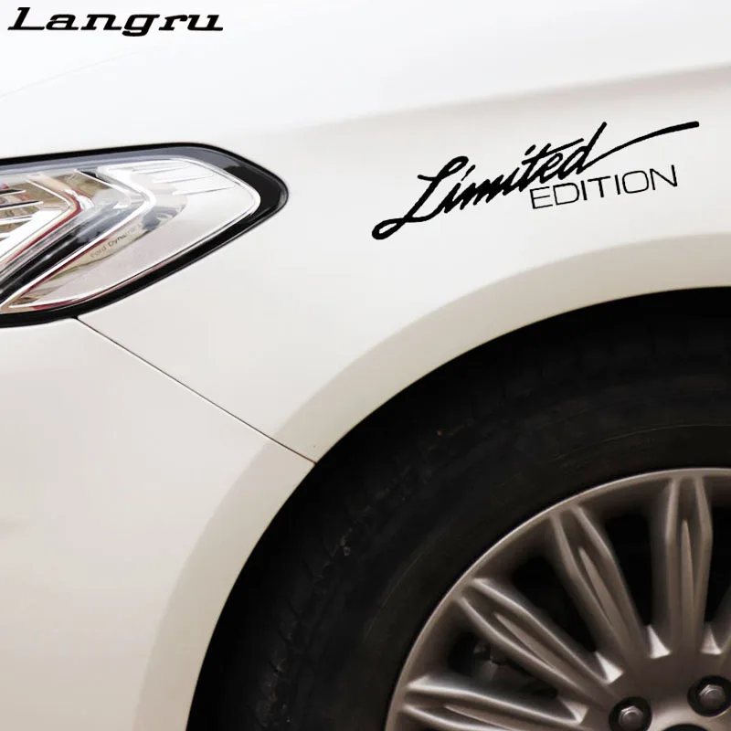 Langru Лимитирана Серия Креативни Стикер На Прозореца На Колата Винил Декор Самоличността На Автомобилни Аксесоари, Jdm