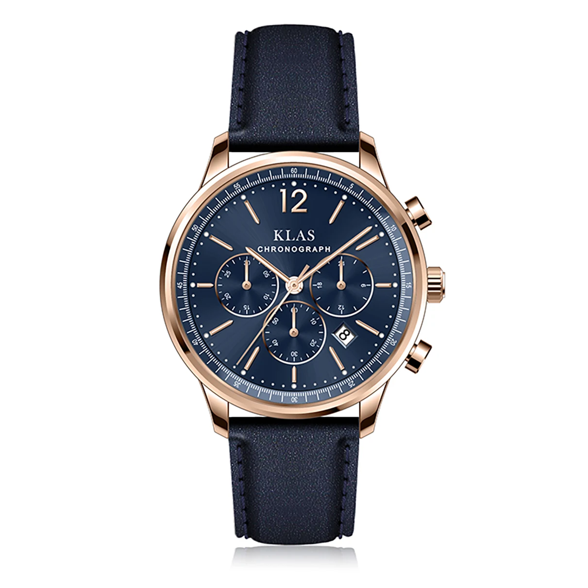 Дизайнерски Часовници мъжки Кварцов Часовник водоустойчив логото на марката потребителски мъжки часовник KLAS Brand