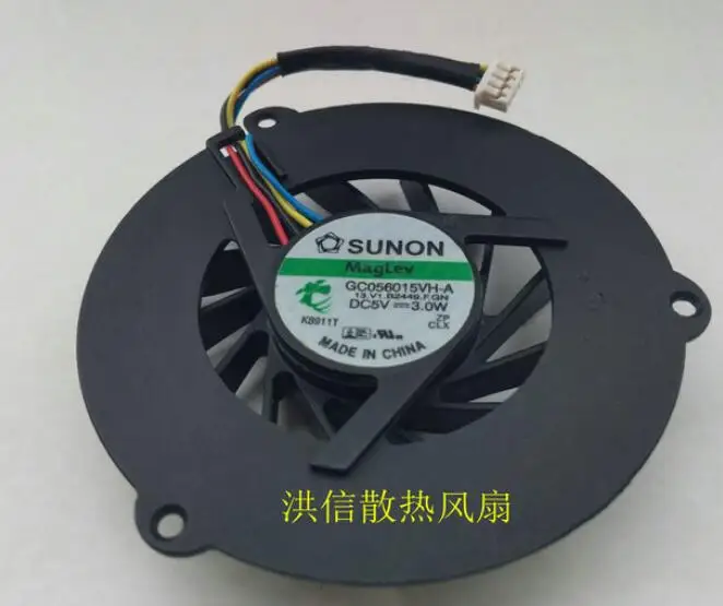 Оригинален автентичен вентилатора за охлаждане на лаптопа DC5V 3.0 W GC056015VH-A